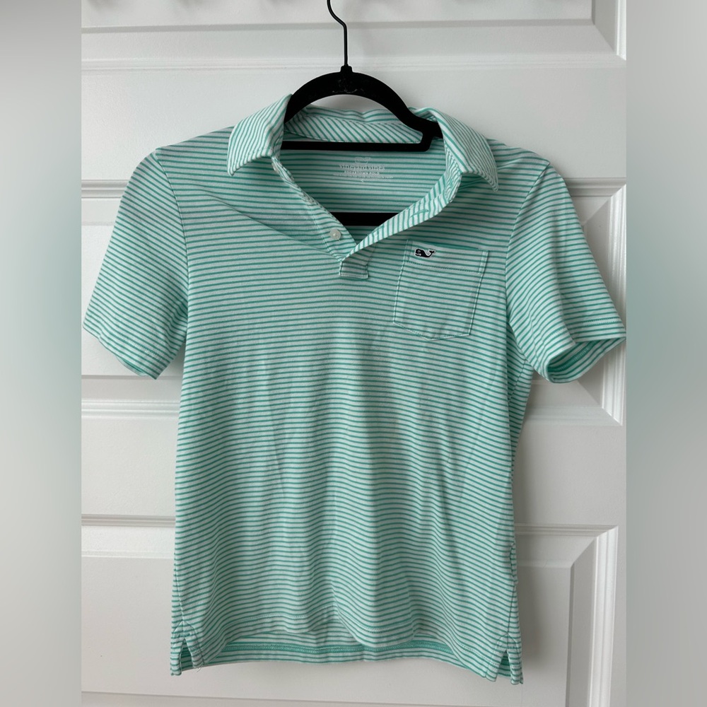 vineyard vines boys striped polo